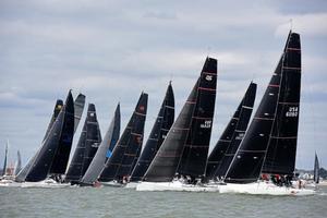 Start of IRC One in the RORC Easter Challenge on the Solent photo copyright Rick Tomlinson / RORC taken at  and featuring the  class