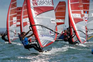 Andy Brown RS:X - 2017 RYA Youth National Championships photo copyright  Paul Wyeth / RYA http://www.rya.org.uk taken at  and featuring the  class
