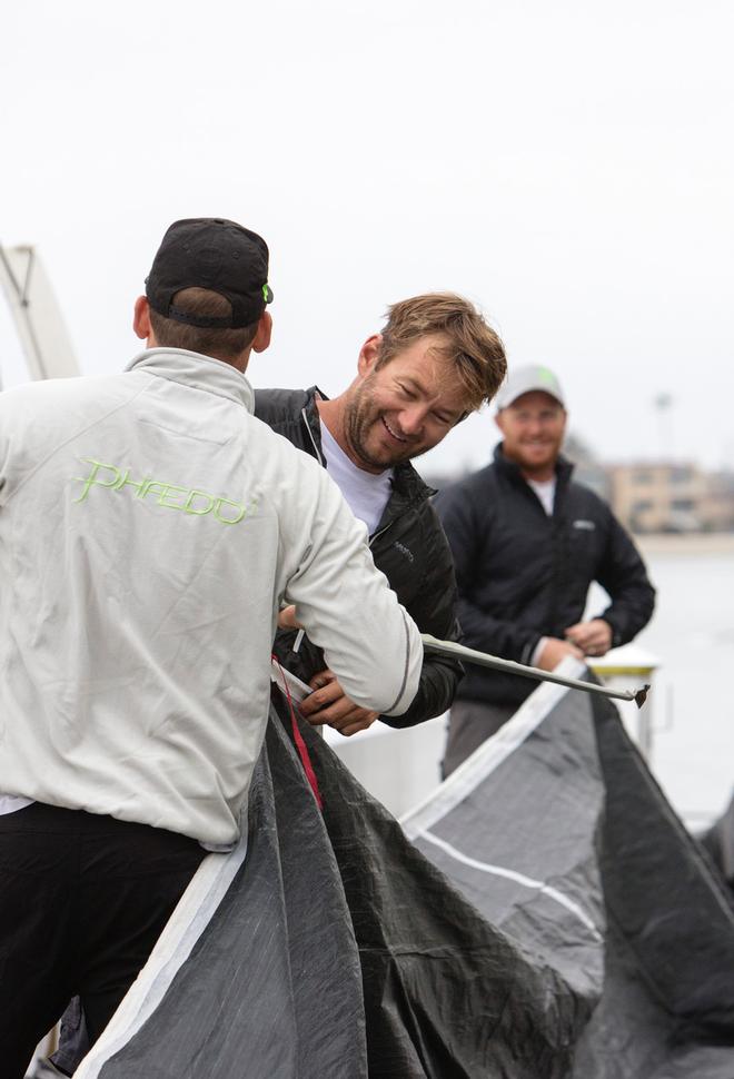 Lloyd Thornburg and Phaedo^3 attempting to break the Transpacific World Speed Sailing Record © Rachel Fallon-Langdon / Team Phaedo