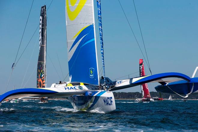 MACIF trimaran – USHIP ArMen Race ©  Alexis Courcoux / Macif