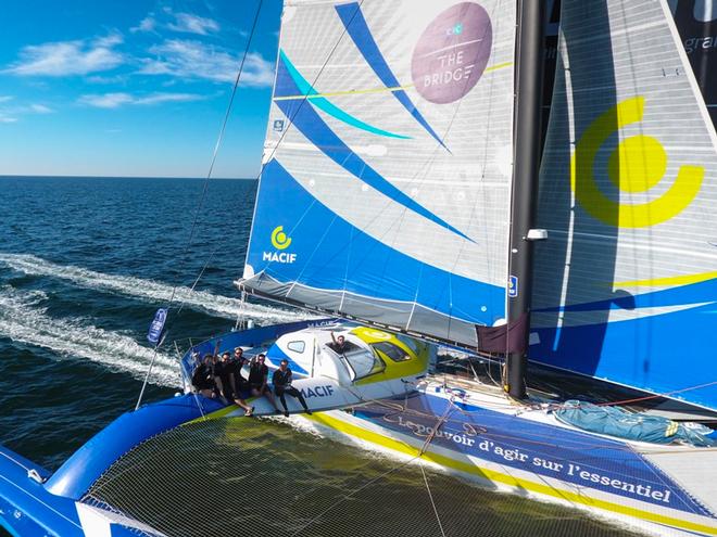 MACIF trimaran – USHIP ArMen Race ©  Yann Riou / Macif