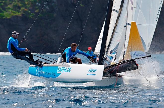 Prix St Barth Assurances – Thibault Tallieu and Guillaume Sangiardi – Saint-Barth Cata Cup 2016 ©  Alain Blanchard