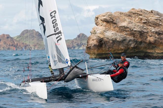 Cruz Gonzalez Smith and Mariano Heuser – Saint-Barth Cata Cup 2015 ©  Alain Blanchard