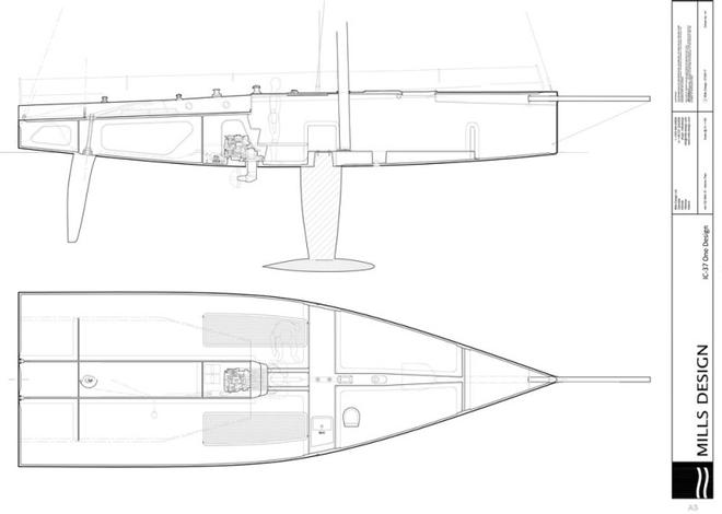 Mills interior plan - Rolex NYYC Invitational Cup © Stuart Streuli