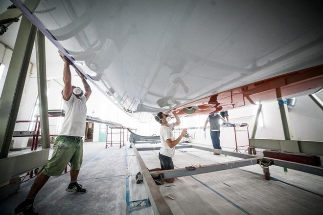 AkzoNobel named as official supplier to the Volvo Ocean Race Boatyard &copy;  Amalia Infante / Volvo Ocean Race