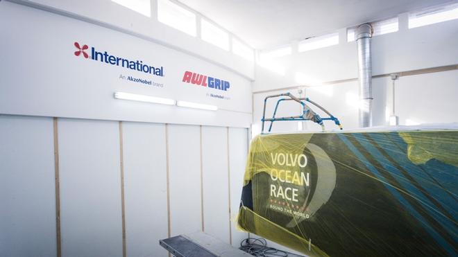 AkzoNobel named as official supplier to the Volvo Ocean Race Boatyard &copy;  Amalia Infante / Volvo Ocean Race