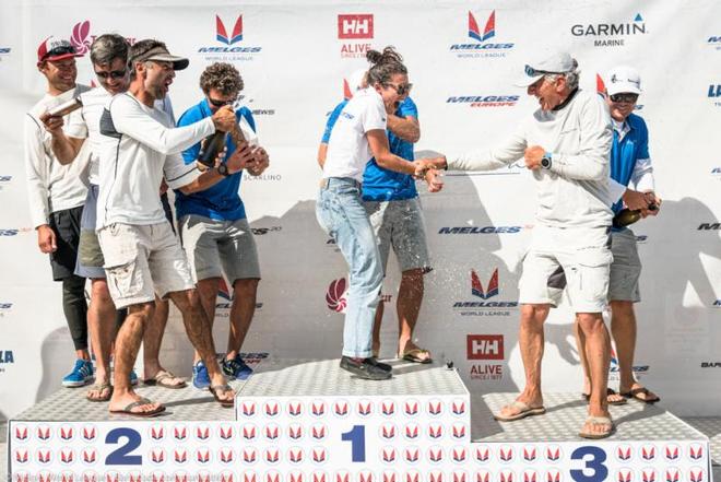 Podium - 2017 Melges 20 World League © Barracuda Communication