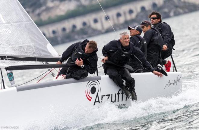 Gianluca Perego's Maidollis ITA854 helmed by the 2012 World Champion Carlo Fracassoli - 2017 Melges 24 European Sailing Series ©  IM24CA/ZGN/Mauro Melandri