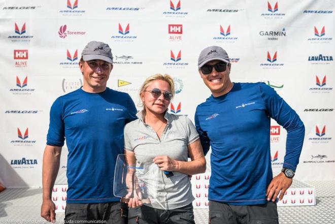 Podium - 2017 Melges 20 World League © Barracuda Communication