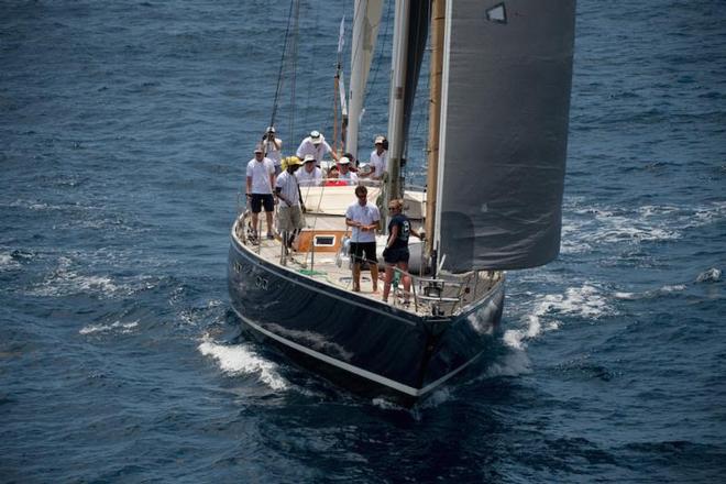 Tim Wilson's Australian 1978 classic ketch, El Oro -  Antigua Bermuda Race © Ted Martin