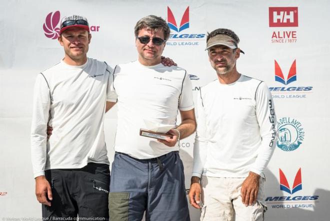 Podium - 2017 Melges 20 World League © Barracuda Communication