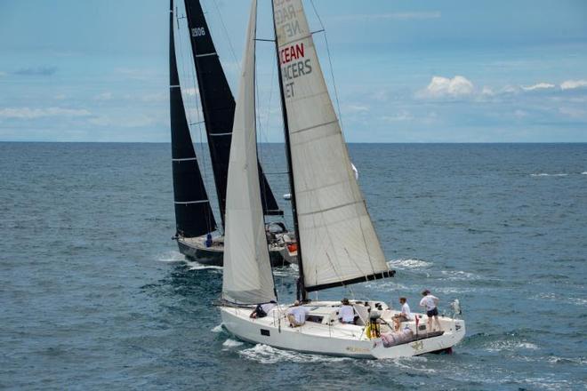 One of the smallest boats in the fleet, Morgan Watson's Pogo 12.50, Hermes - Antigua Bermuda Race ©  Ted Martin / Antigua Bermuda Race