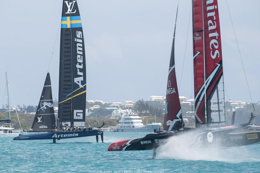 Bermuda (BDA) - 35th America's Cup Bermuda 2017 - Louis Vuitton America's Cup Qualifiers, Day 3 © ACEA /Gilles Martin-Raget