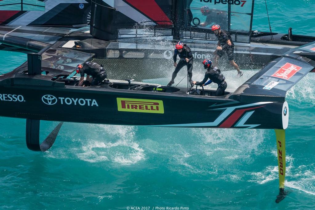 30/05/2017 - Bermuda (BDA) - 35th America’s Cup Bermuda 2017 - Louis Vuitton America’s Cup Qualifiers, Day 4 - Round Robin 2 © ACEA / Ricardo Pinto http://photo.americascup.com/