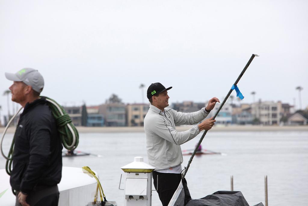 Lloyd Thornburg and Phaedo^3 attempting to break the Transpacific World Speed Sailing Record © Rachel Fallon-Langdon / Team Phaedo