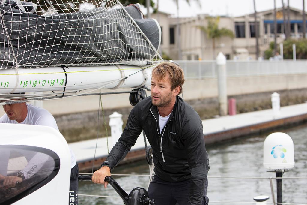 Lloyd Thornburg and Phaedo^3 attempting to break the Transpacific World Speed Sailing Record photo copyright Rachel Fallon-Langdon / Team Phaedo taken at  and featuring the  class