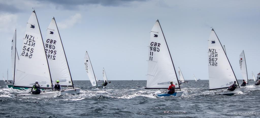 Nadine Tietje fighting for the new Ladies prize - 2017 OK Dinghy World Championships ©  Alistair Deaves