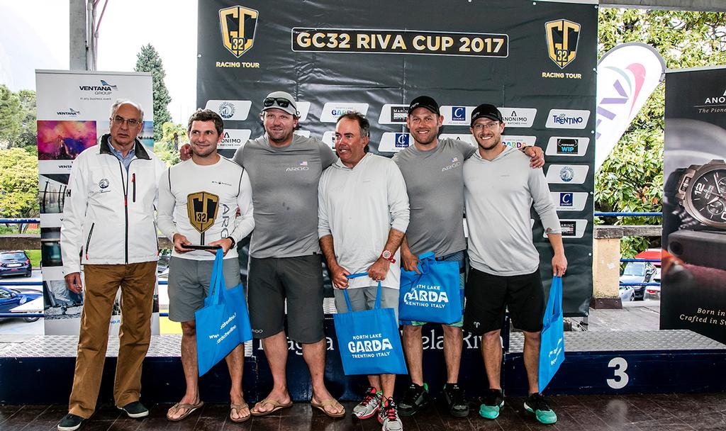 Jason Carroll's ARGO claims the Owner-Driver prize at the GC32 Riva Cup. photo copyright Jesus Renedo / GC32 Racing Tour taken at  and featuring the  class