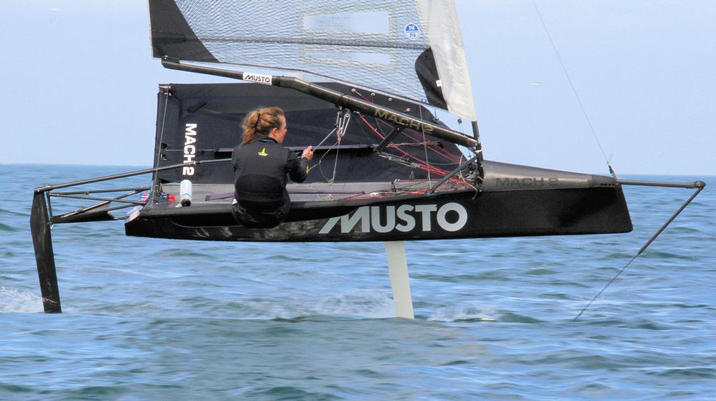 Josie Gliddon - Day 3 - UK International Moth National Championship 2017 © Mark Jardine / IMCAUK