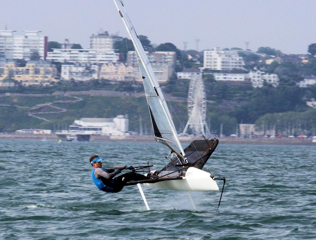 David Hivey - Day 3 - UK International Moth National Championship 2017 © Mark Jardine / IMCAUK