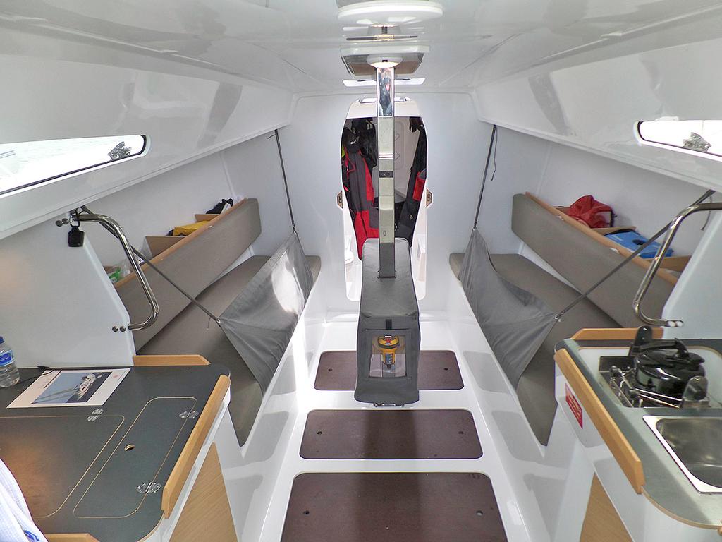 Uncluttered below decks, yet more than comfortable - Jeanneau Sun Fast 3600 © 38 South Boat Sales