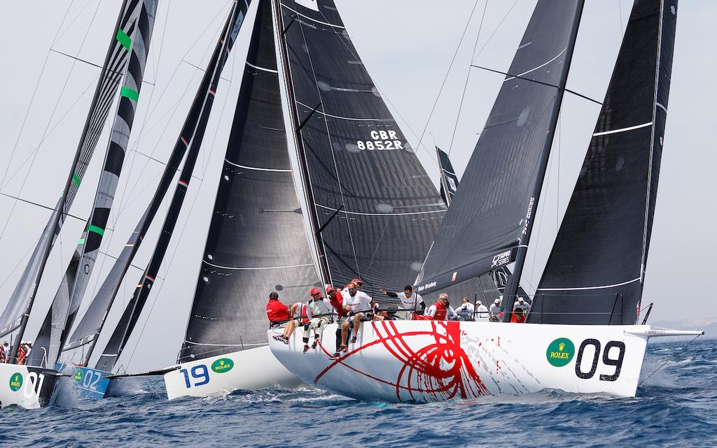 18-5-2017, Rolex TP52 World Championship - Day 3 photo copyright Nico Martinez/ Martinez Studio taken at  and featuring the  class