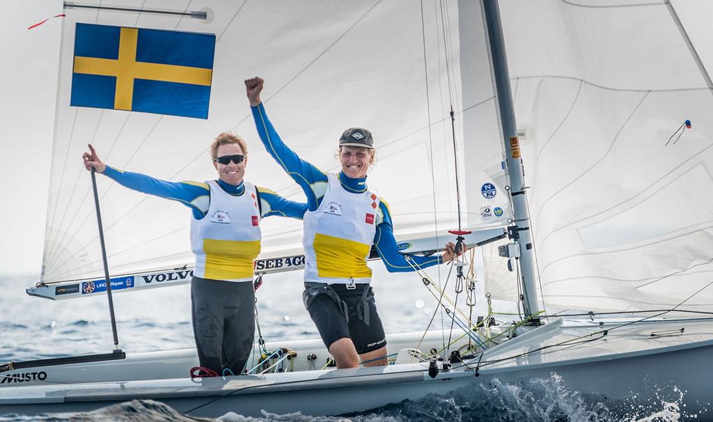 Carl-Fredrik Fock/Marcus Dackhammar (SWE-350) - European Champions  © Y.C.M. / Mesi