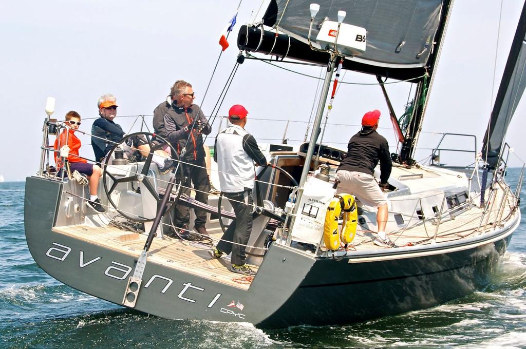 Avanti during the Block Island Race photo copyright Storm Trysail Club taken at  and featuring the  class