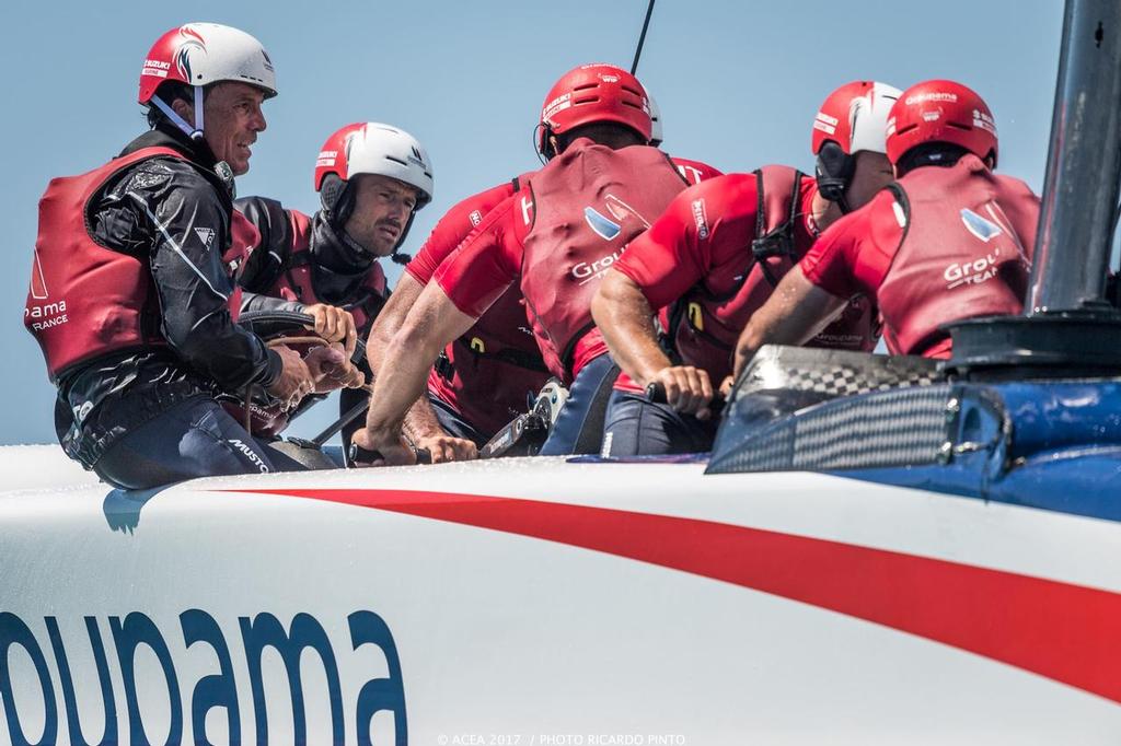 Day9 - Practice Session 5, Day 1 - May 15, 2017, Great Sound Bermuda © ACEA / Ricardo Pinto http://photo.americascup.com/