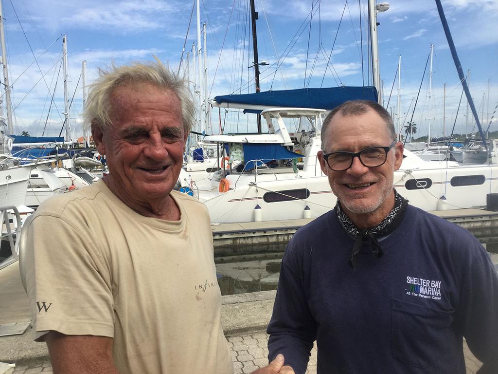 John Halley - Manager Shelter Bay Marina photo copyright Jon Sanders taken at  and featuring the  class