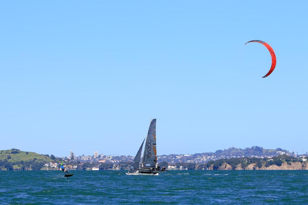 King of the Waitemata Skiffs and Foils 04 - King of the Waitemata - May 2017 photo copyright Mike Peffers Photography www.mikepeffersphotography.com taken at  and featuring the  class