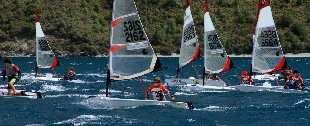 O'pen BIC sailing downwind photo copyright O'pen BIC New Zealand taken at  and featuring the  class