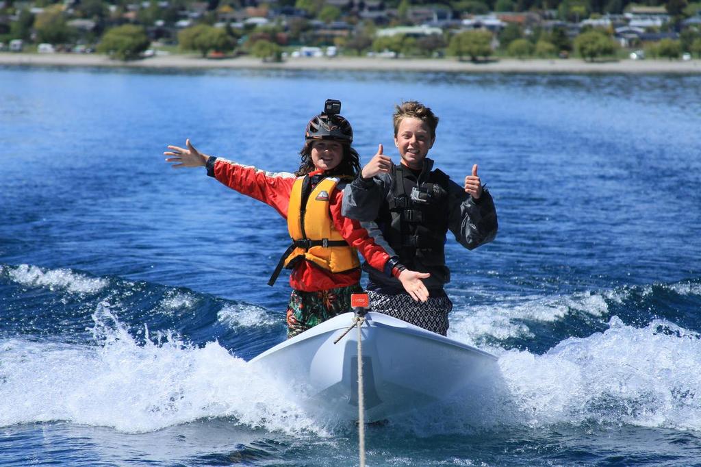 O'pen BIC - having fun even when there is no wind © O'pen BIC New Zealand