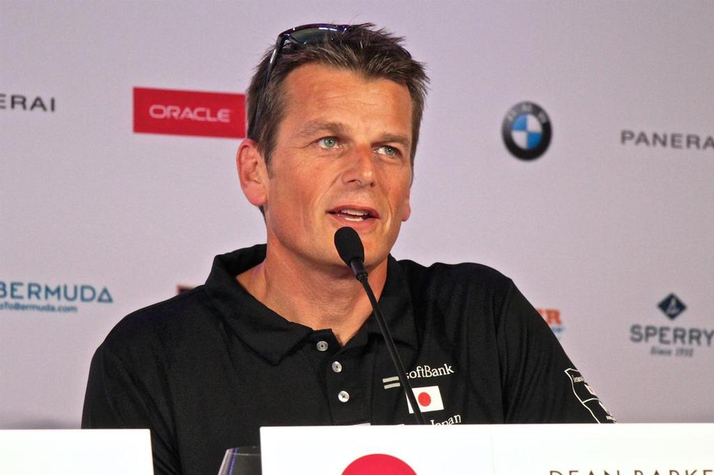 Dean Barker (Softbank Team Japan) - 35th America's Cup - Opening Media Conference, May 24, 2017 &copy; Richard Gladwell www.photosport.co.nz