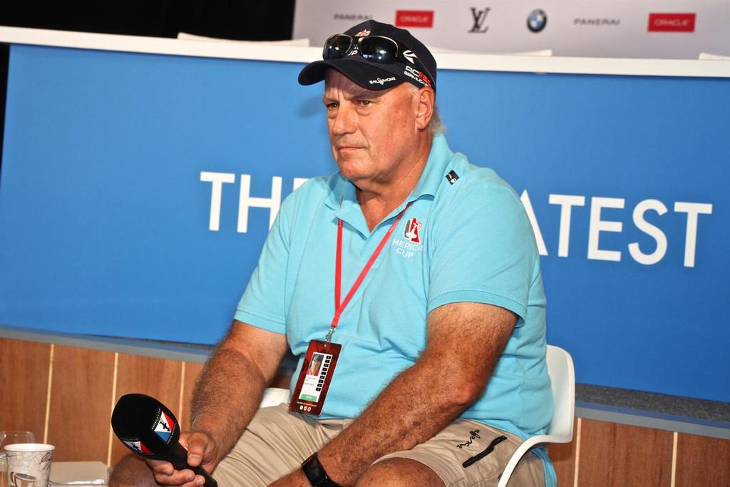 Regatta Director, Iain Murray - America’s Cup 2017, May 27, 2017 Great Sound Bermuda © Richard Gladwell www.photosport.co.nz