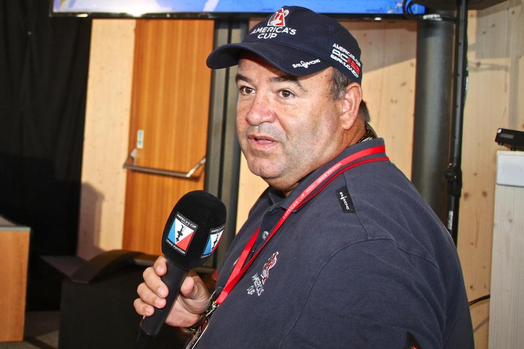 Chief Umpire Richard Slater - America's Cup 2017, May 27, 2017 Great Sound Bermuda photo copyright Richard Gladwell www.photosport.co.nz taken at  and featuring the  class