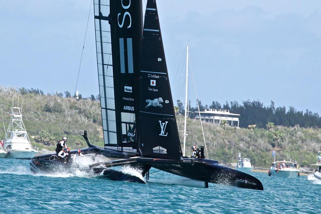 Race 6 - Softbank Team Japan  - 35th America's Cup - Bermuda  May 27, 2017 © Richard Gladwell www.photosport.co.nz