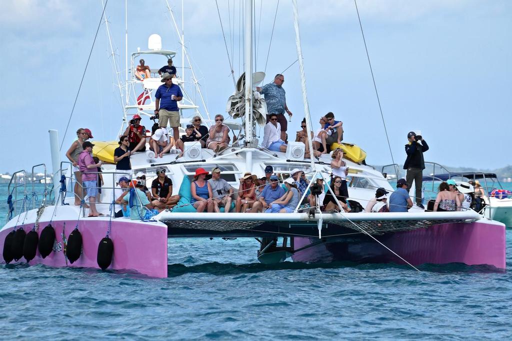 The Members Stand  - 35th America’s Cup - Bermuda  May 28, 2017 © Richard Gladwell www.photosport.co.nz