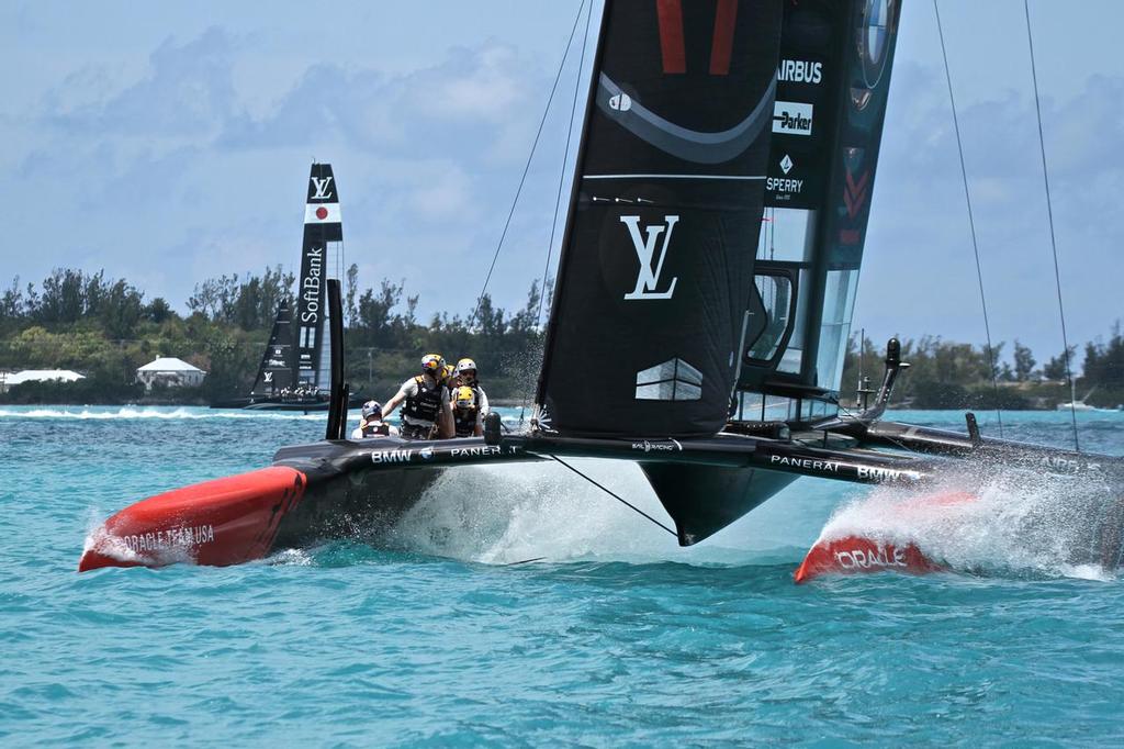 Race 8 - Oracle Team USA prestart - 35th America's Cup - Bermuda  May 27, 2017 © Richard Gladwell www.photosport.co.nz