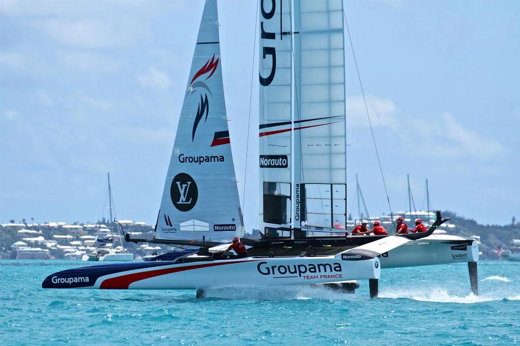 Race 7- Groupama Team France  - 35th America’s Cup - Bermuda  May 28, 2017 © Richard Gladwell www.photosport.co.nz