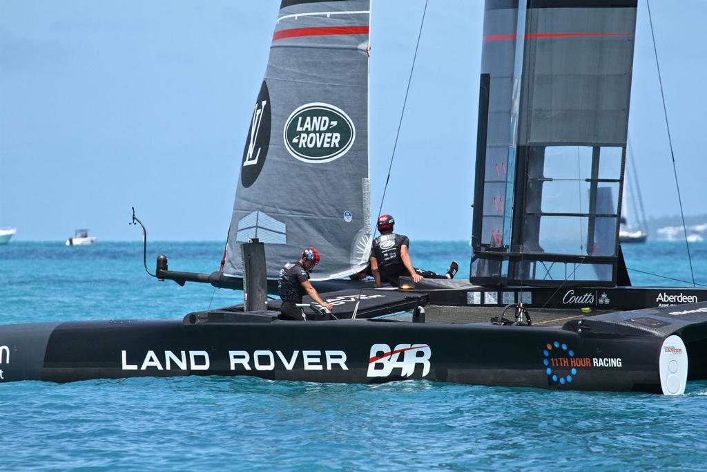 Land Rover BAR , Round Robin 2 - America's Cup 2017, May 31, 2017 Great Sound Bermuda © Richard Gladwell www.photosport.co.nz