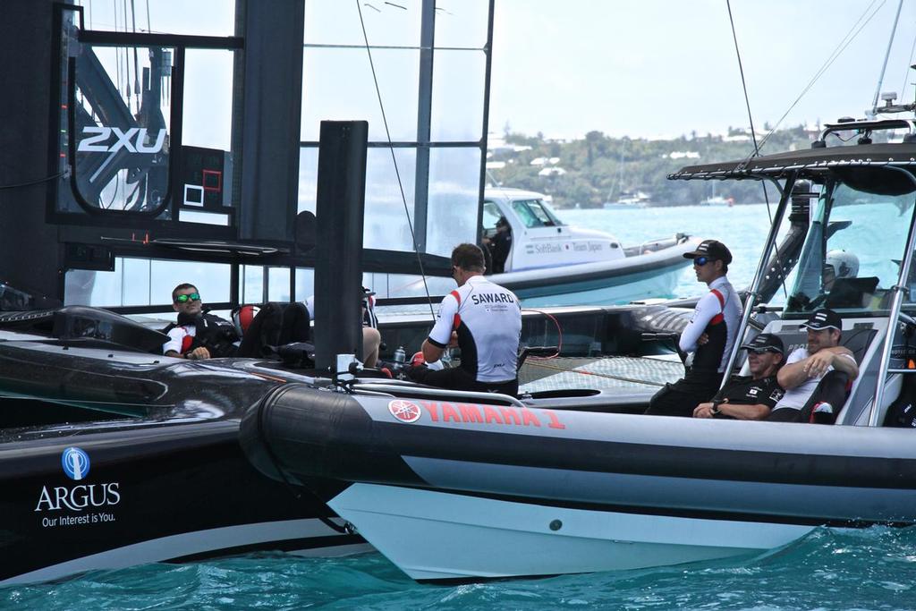 Softbank Team Japan- Round Robin 2 - America's Cup 2017, May 31, 2017 Great Sound Bermuda © Richard Gladwell www.photosport.co.nz