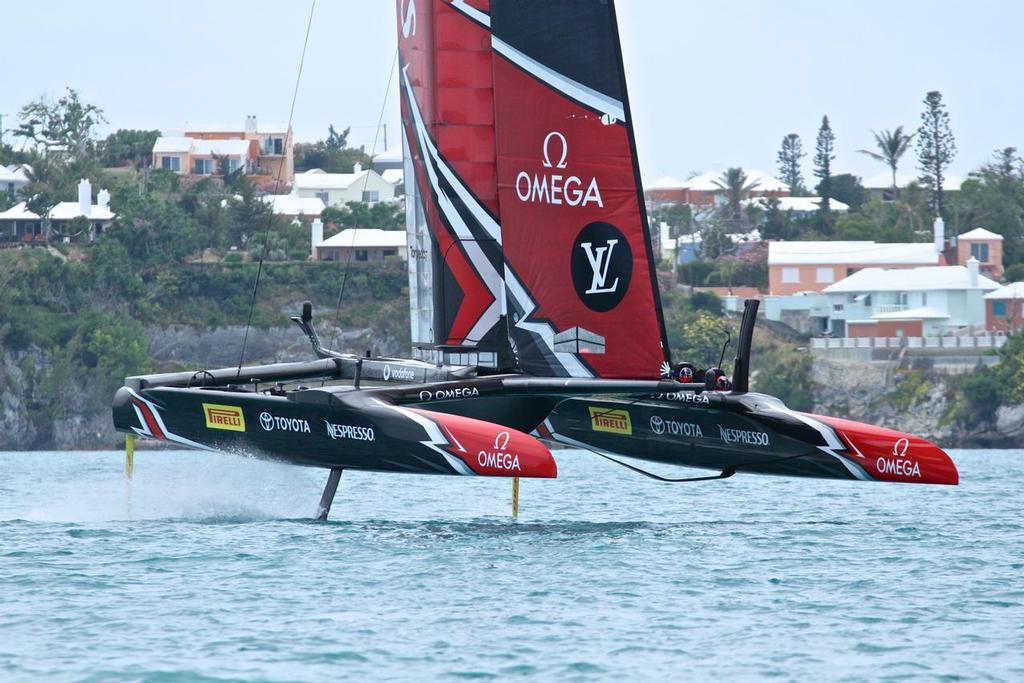 Emirates Team NZ - Round Robin 2 - America's Cup 2017, June 1, 2017 Great Sound Bermuda photo copyright Richard Gladwell www.photosport.co.nz taken at  and featuring the  class