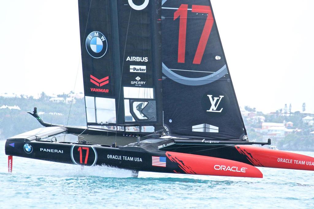 Oracle Team USA - Day 6 - Round Robin 2 - America's Cup 2017, June 1, 2017 Great Sound Bermuda photo copyright Richard Gladwell www.photosport.co.nz taken at  and featuring the  class