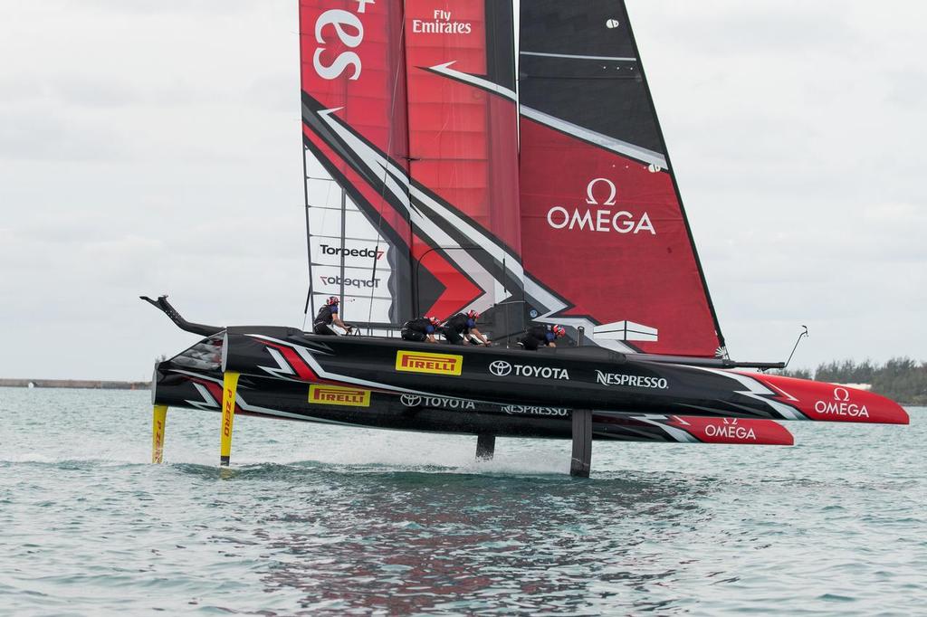 Pirelli has signed on with Emirates Team New Zealand © Hamish Hooper/Emirates Team NZ http://www.etnzblog.com