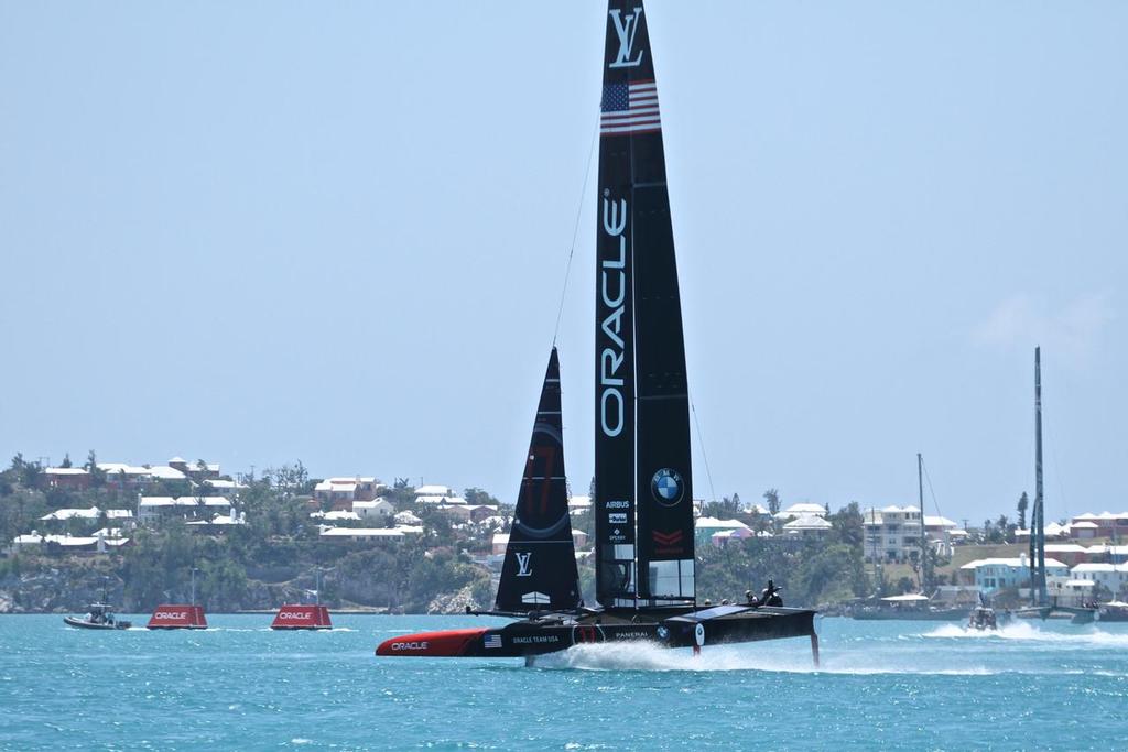 Oracle Team USA - Round Robin 2, Day 4 - 35th America's Cup - Bermuda  May 30, 2017 © Richard Gladwell www.photosport.co.nz