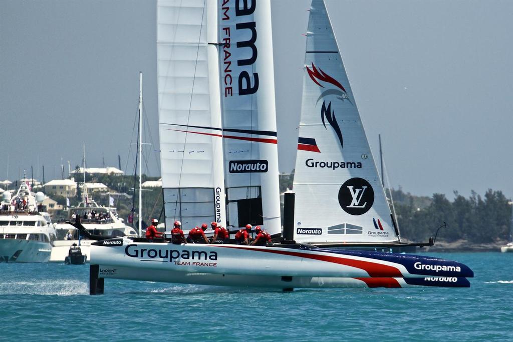 Groupama Team France - leg 1 - Round Robin 2, Day 4 - 35th America's Cup - Bermuda  May 30, 2017 © Richard Gladwell www.photosport.co.nz