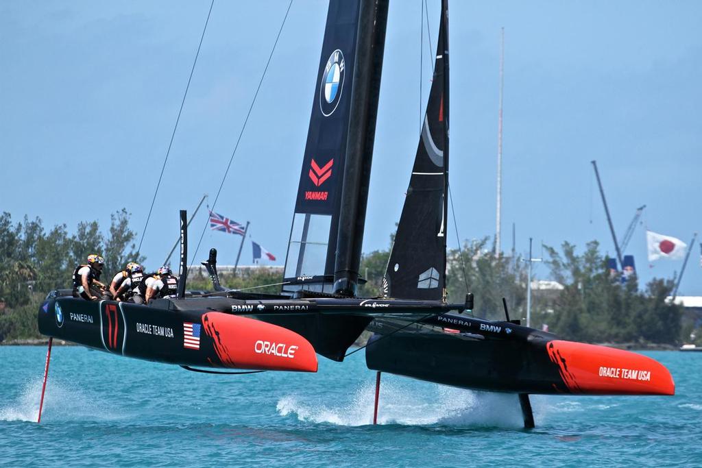 Oracle Team USA - Round Robin 2, Day 4 - 35th America's Cup - Bermuda  May 30, 2017 © Richard Gladwell www.photosport.co.nz