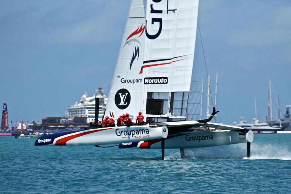 Groupama Team France - Round Robin 2, Day 4 - 35th America's Cup - Bermuda  May 30, 2017 © Richard Gladwell www.photosport.co.nz