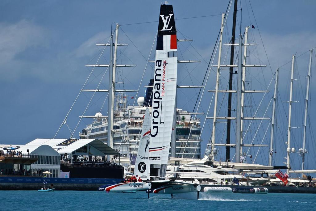 Groupama Team France - Round Robin 2, Day 4 - 35th America's Cup - Bermuda  May 30, 2017 © Richard Gladwell www.photosport.co.nz